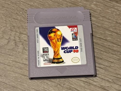 World Cup 98 Nintendo Game Boy Cleaned & Tested Authentic