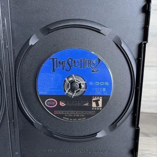 TimeSplitters 2 (Nintendo GameCube, 2002) Disc Only Tested & Working
