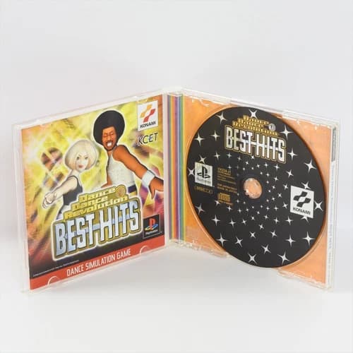 DANCE DANCE REVOLUTION BEST HITS DDR PS1 Playstation ccc For JP System p1