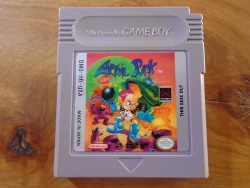 Atomic Punk Nintendo Game Boy Game Only ~ Cleaned/Tested/Working