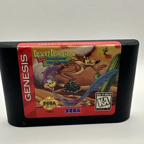 Desert Demolition Starring Road Runner and Wile E. Coyote (Sega Genesis, 1994)