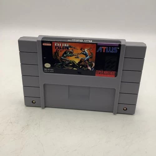 Run Saber SNES Super Nintendo Cartridge Only