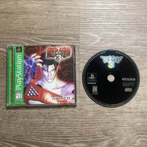 Tekken 3 PS1 Greatest Hit PlayStation 1 Complete in Box