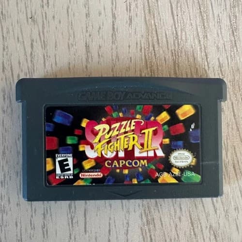 Super Puzzle Fighter II – Game Boy Advance (Cartridge Only, Tested & Working)