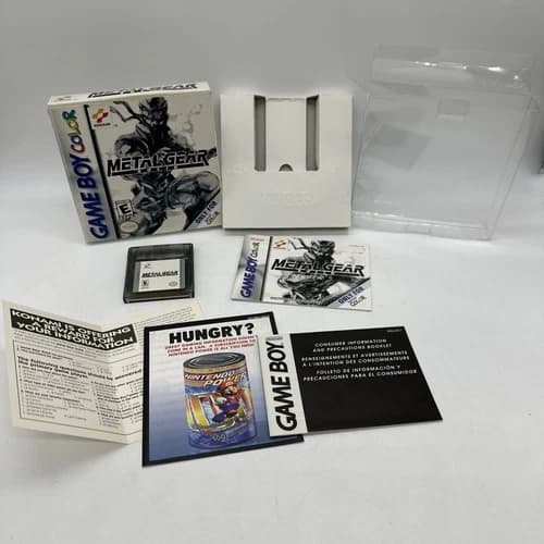 Metal Gear Solid for Nintendo Game Boy Color – Complete in Box (CIB)
