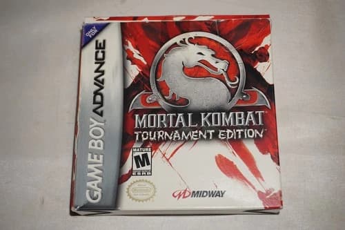 Mortal Kombat Tournament Edition (Gameboy Advance GBA) Complete CIB Authentic