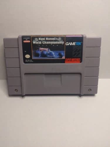 Nigel Mansell's World Championship Racing (Super Nintendo Entertainment System,