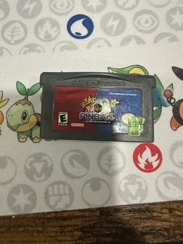 Pokémon Pinball Ruby Sapphire Authentic Edition Nintendo Game Boy Advance