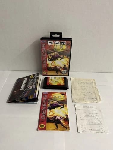 Dune The Battle for Arrakis Genesis Sega Genesis CIB Tested Working 1993 Manual