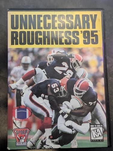 Unnecessary Roughness '95 (Sega Genesis, 1994) CIB