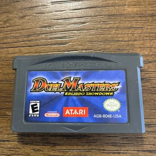 Duel Masters Kaijudo Showdown Nintendo Game Boy Advance Game GBA TESTED