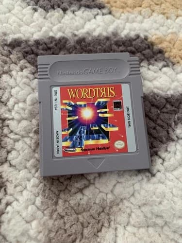 Wordtris Nintendo Game Boy 1992 Gameboy Cartridge Only