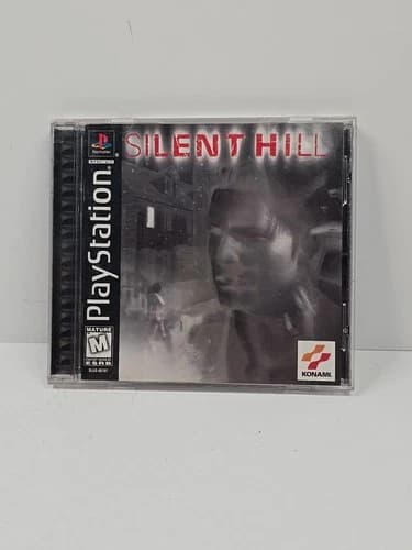 Silent Hill Sony PlayStation 1 1999 Black Label Complete PS1