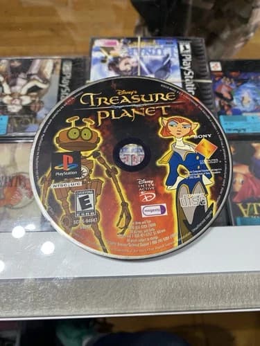 Disney's Treasure Planet Sony PlayStation 1 PS1 Polished Disc Only Tested