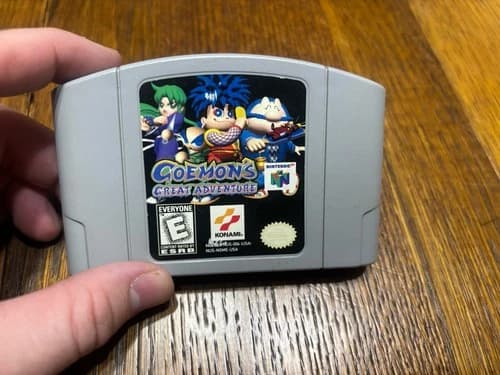 Goemon's Great Adventure (Nintendo 64 N64) Authentic