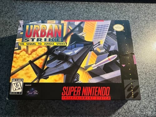 Urban Strike for Super Nintendo (SNES) CIB Complete Excellent