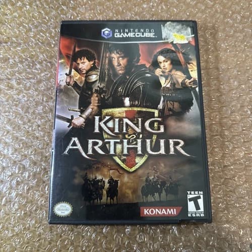 King Arthur (Nintendo GameCube, 2004) Tested & Working