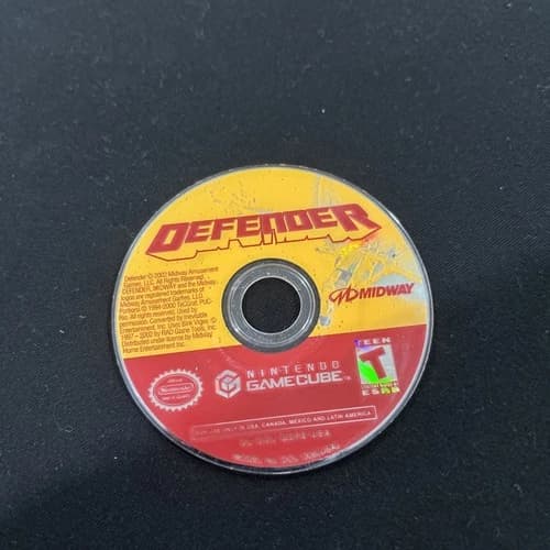Defender GameCube Disc Only Tested