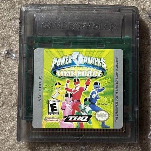 Power Rangers Time Force (Nintendo Game Boy Color, 2001)