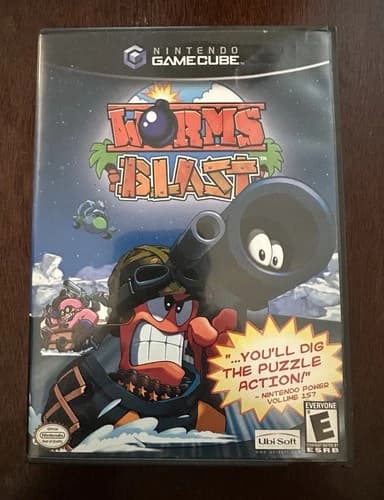Worms Blast Nintendo GameCube Complete in Box (CIB)