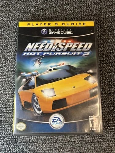 Need for Speed Hot Pursuit 2 Nintendo GameCube Player's Choice CIB Tested