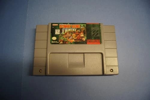 Donkey Kong Country SNES, Tested, Cleaned.