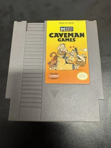 Caveman Games Nintendo NES Game Cartridge Authentic Original