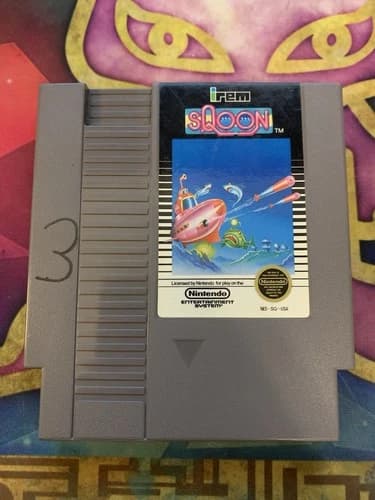 Sqoon NES Cart Game for Nintendo TESTED AUTHENTIC!