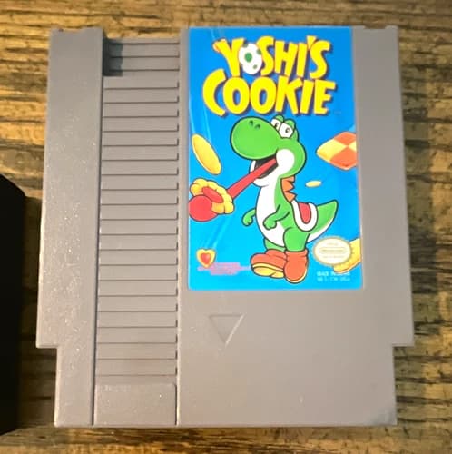 Nintendo Yoshi's Cookie for NES NTSC-U/C (US/Canada) Puzzle Game