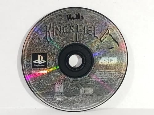 King's Field 2 II PS1 PlayStation 1 Tested Disc Only Disk Kings ASCII