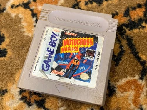 Motocross Maniacs Gameboy (Nintendo Game Boy) (Cleaned/Tested/Authentic)