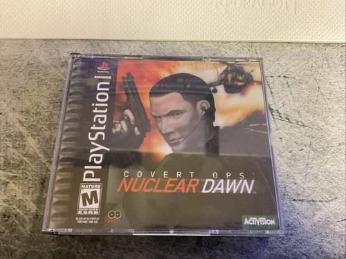 Playstation 1 PS1 Covert Ops Nuclear Dawn (2001) CIB Complete w/ Registration