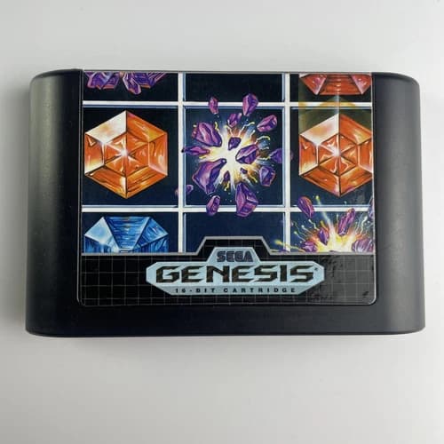 Columns (Sega Genesis, 1990) Cartridge Only Puzzle Game