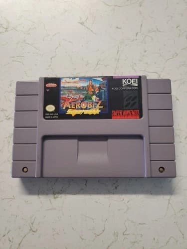 Aerobiz Supersonic (Super Nintendo Entertainment System, 1995)