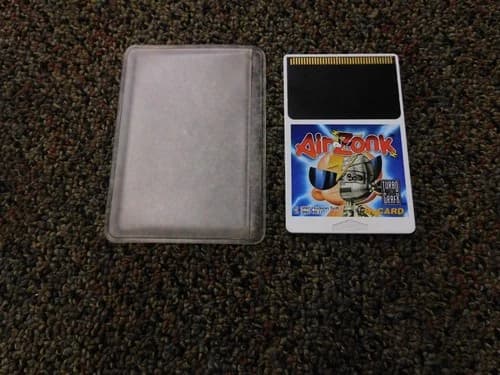 Air Zonk for TurboGrafx 16 Tested & Working Fast Shipping HU Card And SleeveONLY