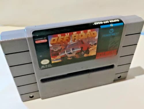 Super Off Road SNES Super Nintendo (1991) Authentic, Tested and Works