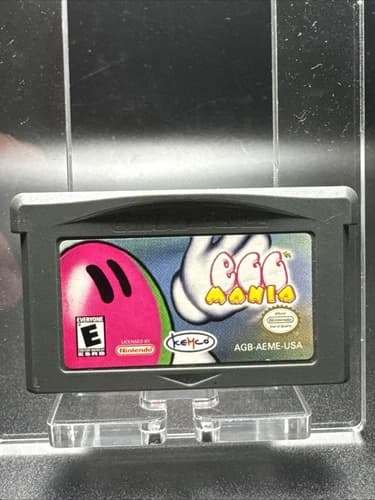 Egg Mania Game Boy Advance Game Cartridge Only Kemco Nintendo Rated E - Everyone
