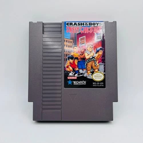 Crash 'N' the Boys: Street Challenge (Nintendo NES, 1992) Tested Authentic