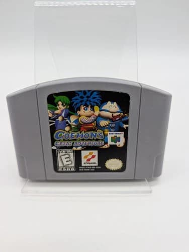 Goemon's Great Adventure (Nintendo 64 N64) Authentic, Excellent