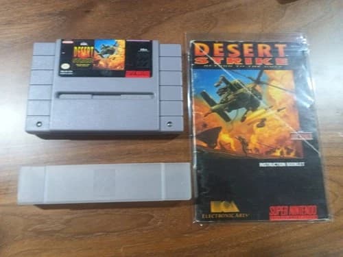 Desert Strike: Return to the Gulf - Snes Super Nintendo - Tested
