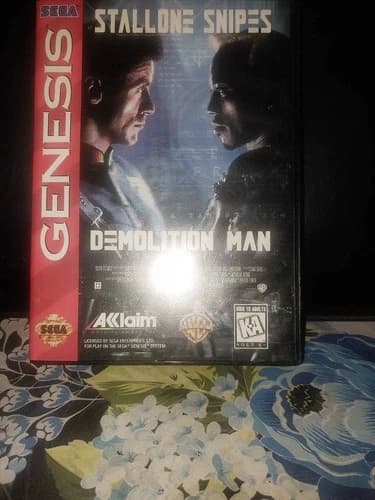 Demolition Man - Sega Genesis, 1995 - Great Condition
