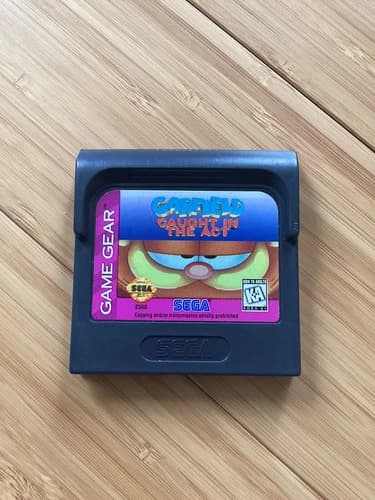 Garfield Caught in the Act Sega Game Gear Cartridge Only