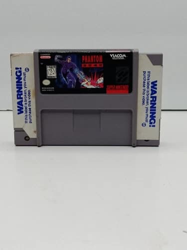 Phantom 2040 Super Nintendo SNES Viacom Cartridge Only Tested