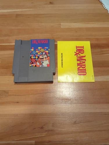 Dr. Mario (Nintendo NES, 1990) TESTED WORKS