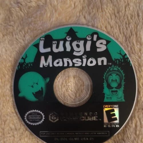 Nintendo Luigi's Mansion Nintendo GameCube Disc Only, E, NTSC-U/C