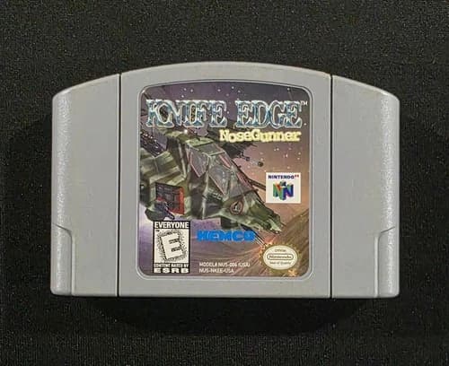 Knife Edge Nose Gunner (Nintendo 64, N64) Authentic & Tested Cartridge