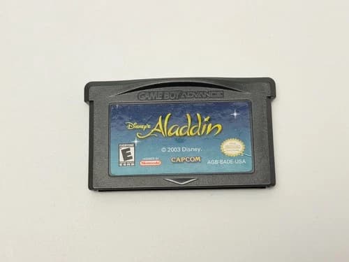 Disney's Aladdin (Nintendo Game Boy Advance GBA) Authentic & Tested