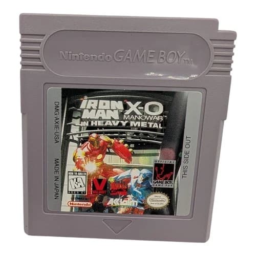 Iron Man/X-O Manowar in Heavy Metal (Nintendo Game Boy) Tested