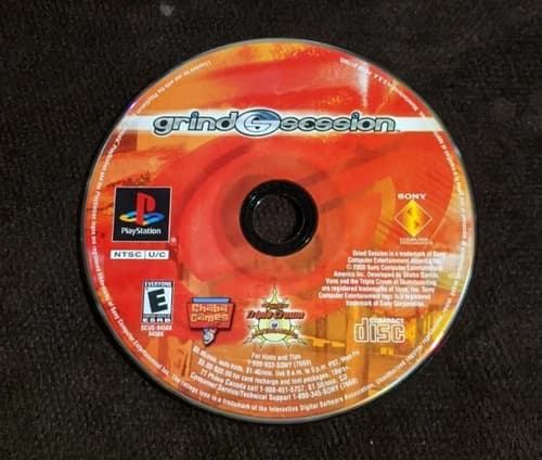 Grind Session (Sony PlayStation PS1) disc only - Tested