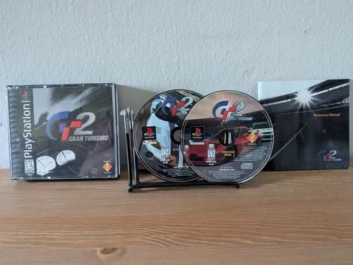 Gran Turismo 2 (Playstation PS1) Complete CIB Black Label